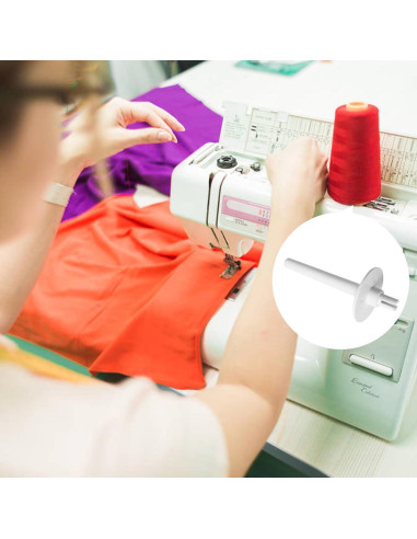 4 Piezas Accesorios Máquina de Coser Brother Plástico Blanco