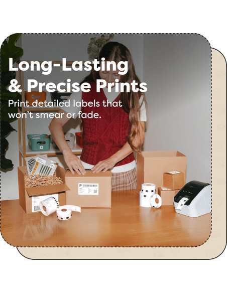 Etiquetas Térmicas Aegis Adhesives DK-1201 27.94x88.9mm 12 Rollos