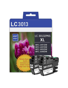 Cartucho de Tinta LC3013BK XL Negro Compatible Brother