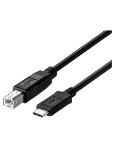 Cable USB C a USB B 2m Storel para impresoras HP Canon Epson