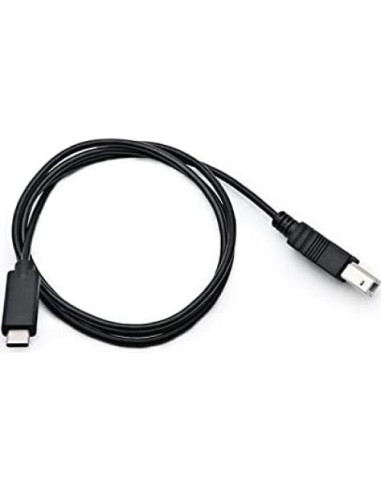 Cable USB C a USB B 2m Storel para impresoras HP Canon Epson