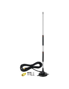 Antena Magnética MIMO 10dBi Bingfu SMA Macho 3m 4G LTE