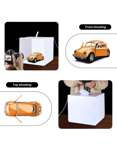 Estudio Fotográfico Portátil DIYLooks 30.48cm con 144 LEDs