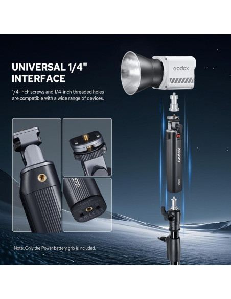 Empuñadura de Batería Godox BG02 6600mAh para Flash AD200