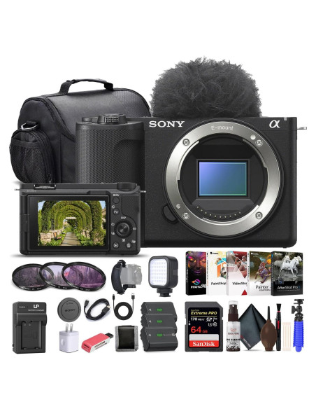Cámara Sin Espejo Sony Alpha ZV-E10 II Negro + Accesorios