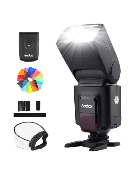 Flash Godox TT520II Speedlite Inalámbrico para DSLR Canon Nikon