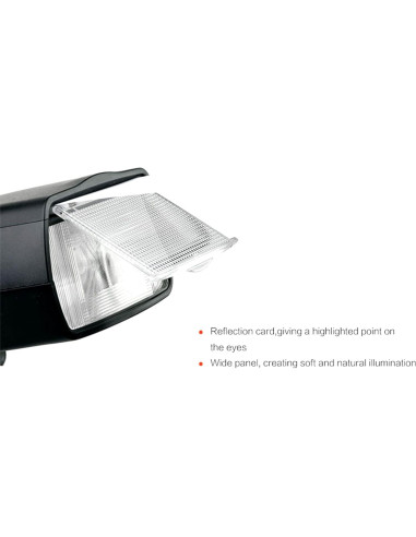 Flash Godox TT520II Speedlite Inalámbrico para DSLR Canon Nikon