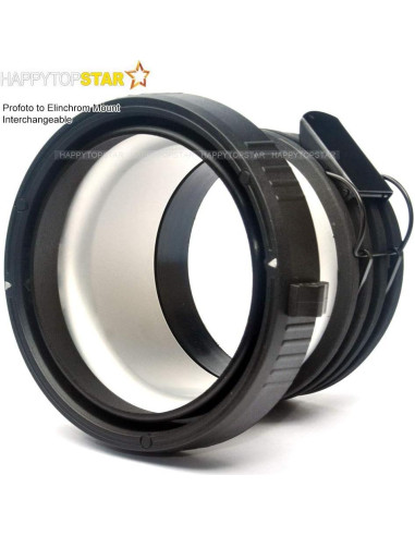 Adaptador Profoto a Elinchrom para Flash de Estudio 270g