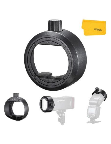 Adaptador Godox S-R2 para Flash AD200 Pro y V860III
