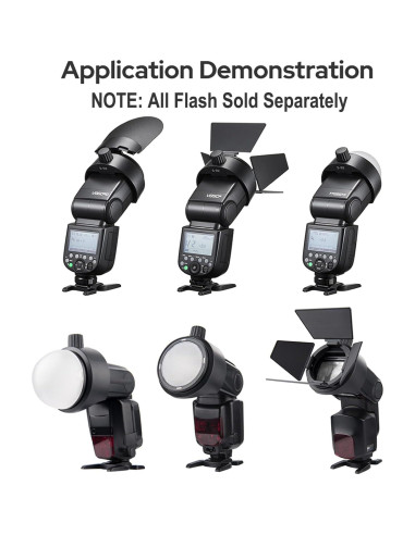 Adaptador Godox S-R2 para Flash AD200 Pro y V860III