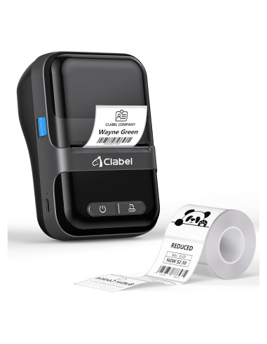 Impresora de Etiquetas CLABEL 220B Térmica Bluetooth 2" Sin Tinta