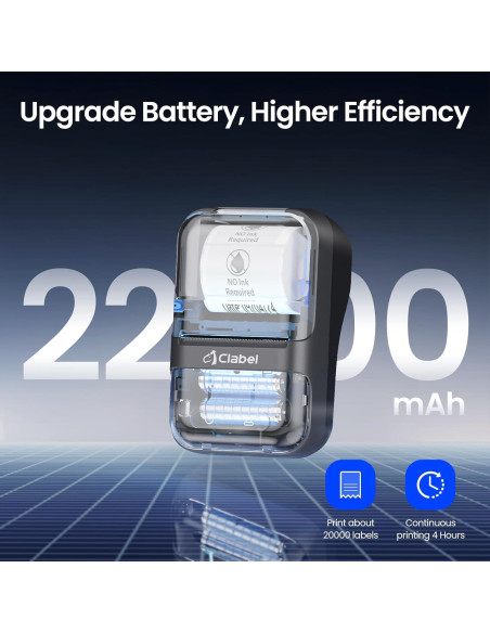 Impresora de Etiquetas CLABEL 220B Térmica Bluetooth 2" Sin Tinta