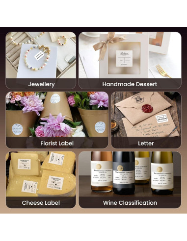 Impresora de Etiquetas CLABEL 220B Térmica Bluetooth 2" Sin Tinta