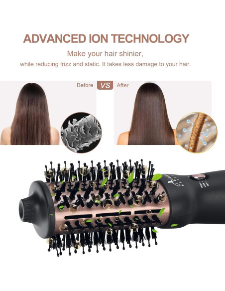 Cepillo Secador de Cabello Aima Beauty 4 en 1 Doble Voltaje