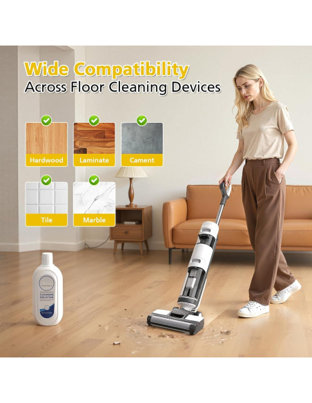 Paquete de 2 soluciones de limpieza Tineco para pisos duros