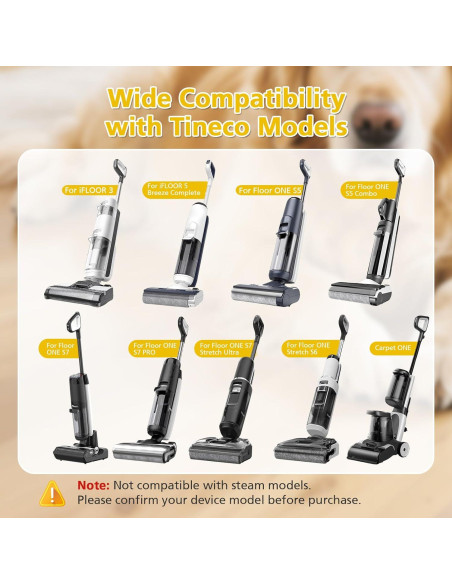 Paquete de 2 soluciones de limpieza Tineco para pisos duros