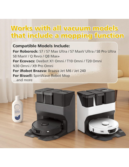 Paquete de 2 soluciones de limpieza Tineco para pisos duros