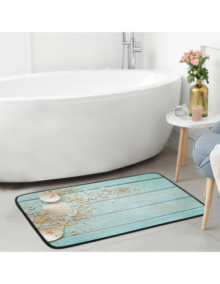 Alfombra de Cocina Antideslizante Hongjinglin 99x51cm Microfibra