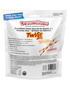 Palitos Torcidos DreamBone 50 Unidades Sabor Tocino y Queso 2