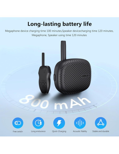 Altavoz Drone STARTRC Megáfono Inalámbrico 3000m para Drones