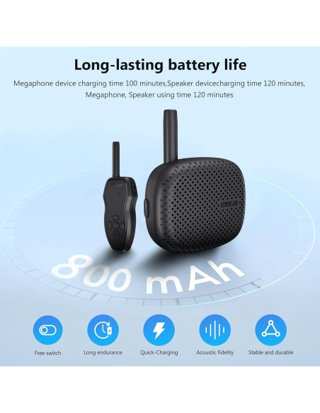 Altavoz Drone STARTRC Megáfono Inalámbrico 3000m para Drones