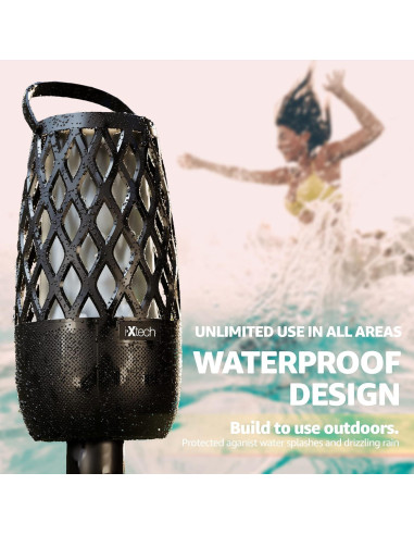 Altavoz Bluetooth IXTECH E01 Bola de Fuego Impermeable 360