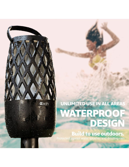 Altavoz Bluetooth IXTECH E01 Bola de Fuego Impermeable 360