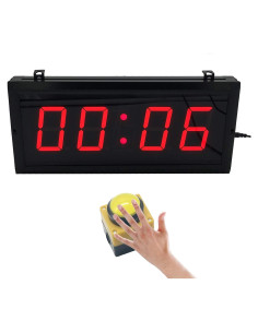 Temporizador de cuenta regresiva 3" BTBSIGN con control remoto