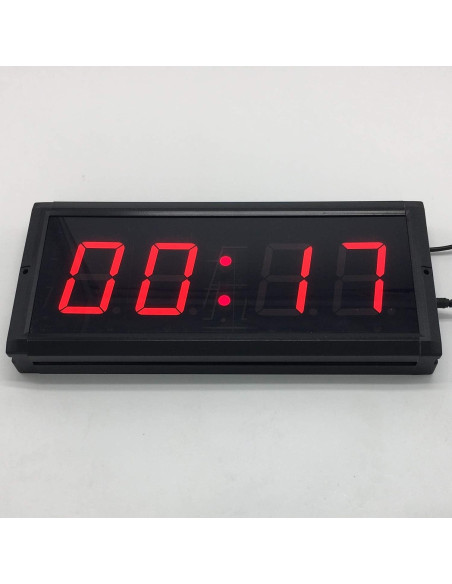 Temporizador de cuenta regresiva 3" BTBSIGN con control remoto