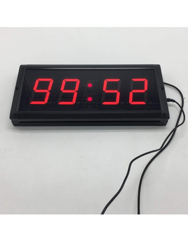 Temporizador de cuenta regresiva 3" BTBSIGN con control remoto