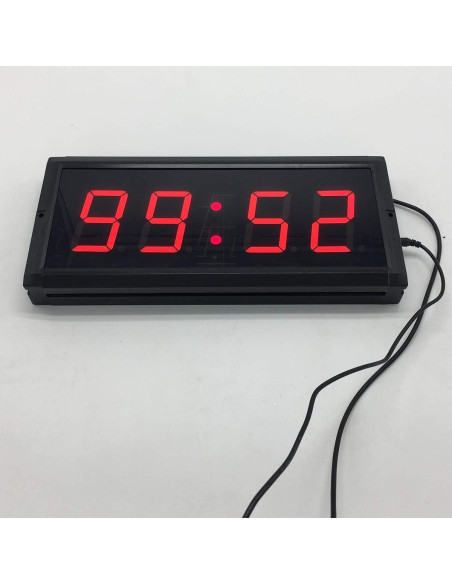 Temporizador de cuenta regresiva 3" BTBSIGN con control remoto