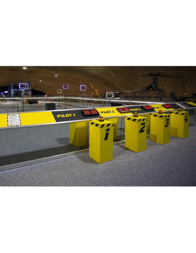 Temporizador de cuenta regresiva 3" BTBSIGN con control remoto