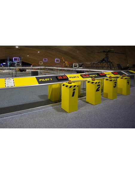 Temporizador de cuenta regresiva 3" BTBSIGN con control remoto