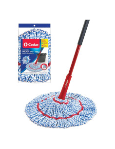 Mop O-Cedar MicroTwist MAX con 1 Recarga Extra 45.72 cm