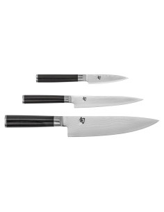 Conjunto de cuchillos Shun Classic 3 piezas - Acero Damasco
