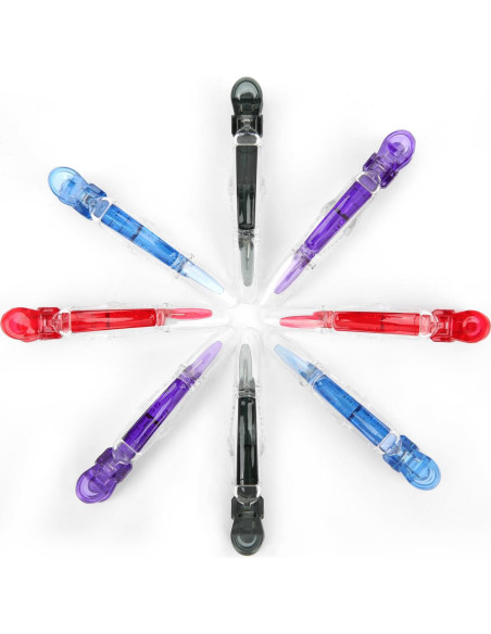 Clip para el cabello premium MEN'S GROOMING BARBER PRO - 8 unidades multicolor Clip para el cabello premium MEN'S GROOMING BARBER PRO - 8 unidades multicolor