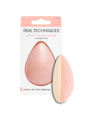 Esponja de Limpieza Facial Real Techniques con Probioticos 1 Unidad