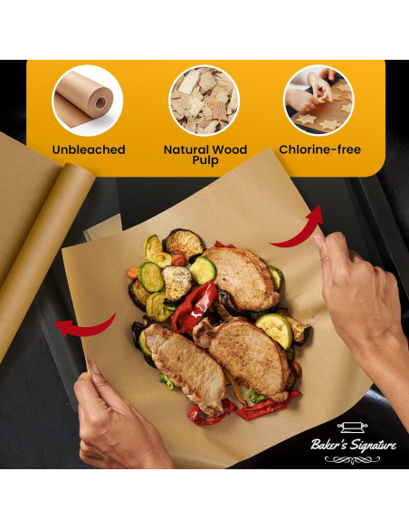 Papel Pergamino Sin Blanquear Baker's Signature 38.1cm x 64m