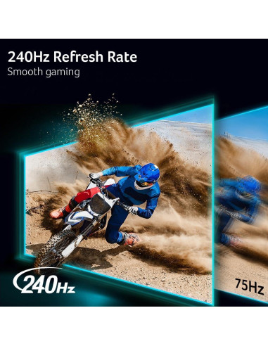 Monitor de Juegos Acer 27" WQHD 240Hz FreeSync XV272U