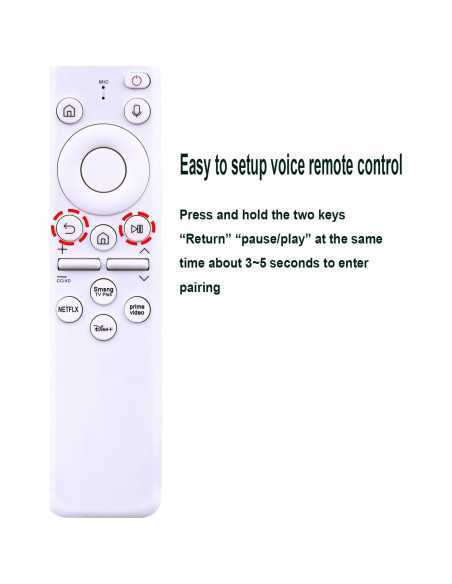 Control Remoto Inteligente BN59-01434J para Samsung UHD