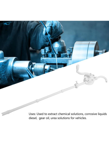 Bomba Manual de Sifón Naroote 21L/min para Productos Químicos