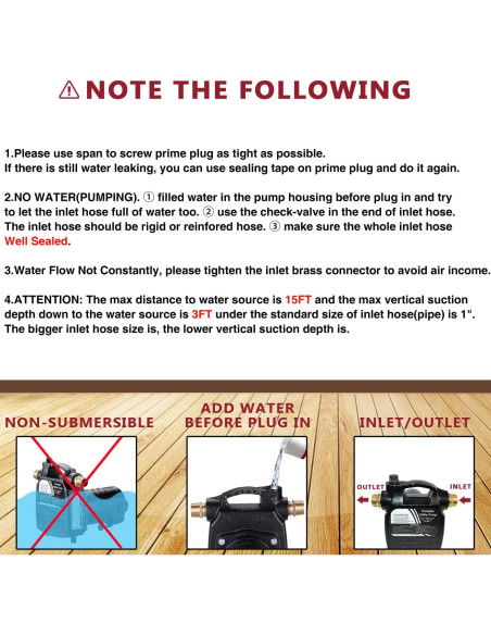 Bomba de Transferencia de Agua EXTRAUP 1/2HP Hierro Fundido 5678 L/h