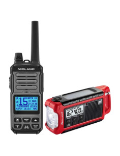 Walkie Talkie Midland GXT67 Pro + Radio Meteorológica ER210