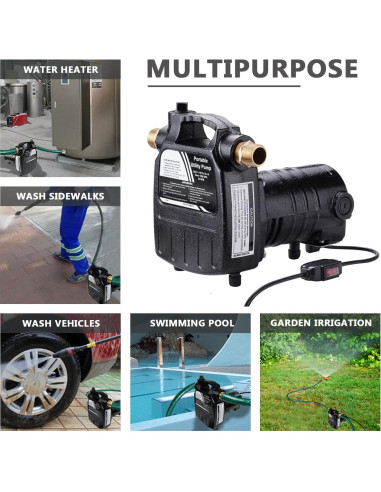 Bomba de Transferencia de Agua EXTRAUP 1/2HP Hierro Fundido 5678 L/h