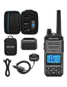 Walkie Talkie Midland GXT67 Pro + Radio Meteorológica ER210 2