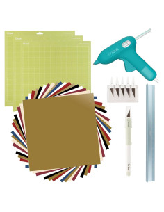 Kit de Inicio Cricut - Vinilo Removible, Herramientas y Alfombrillas
