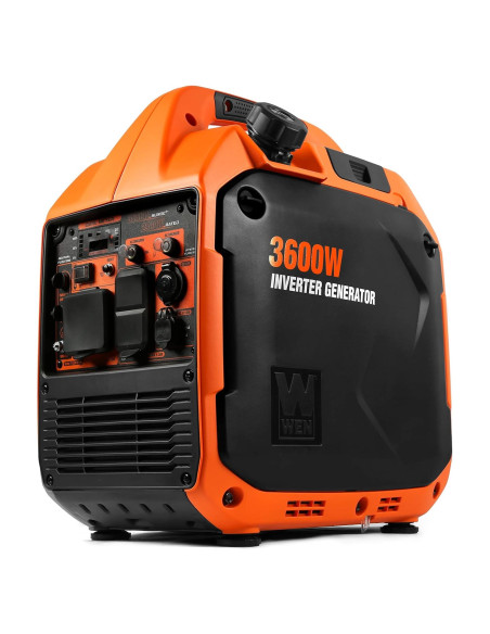 Generador Inversor Portátil WEN 3600W Silencioso y Ligero