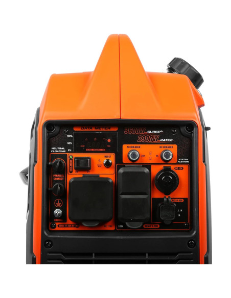 Generador Inversor Portátil WEN 3600W Silencioso y Ligero