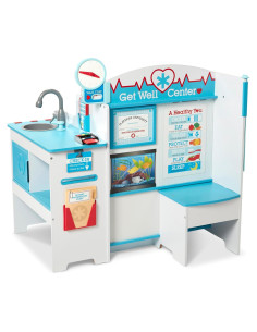 Centro de Actividades de Doctor Melissa & Doug - Madera, 90x95 cm