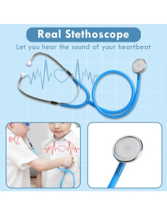 Kit de Doctor Lehoo Castle para Niños 3 a 5 Años - Juego Médico 2